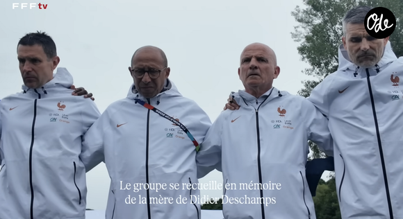 Toujours sur le sol américain, les joueurs et les instances de la FFF, eux, se sont unis dans une séquence d'hommage particulièrement poignante.