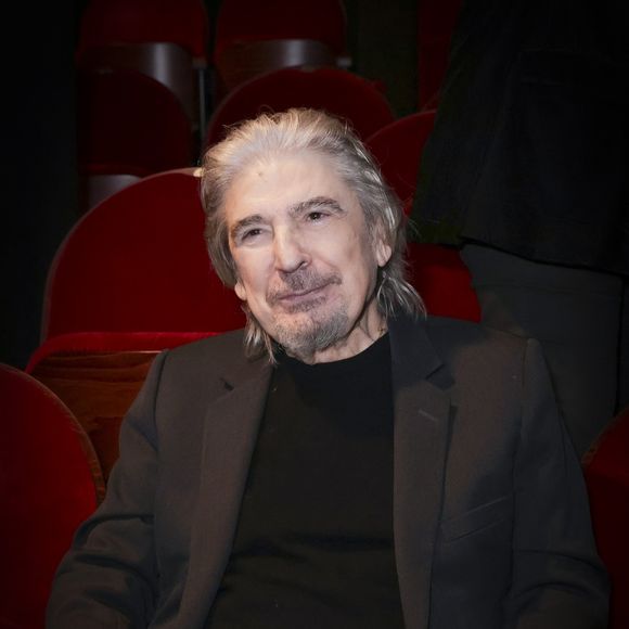 Exclusif - Serge Lama - M.P.Belle donne un concert au théâtre de Passy pour fêter ses 50 ans de carrière le 4 janvier 2024 à Paris.
© Jack Tribeca  / Bestimage