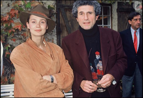 Marie Sophie L. et Claude Lelouch à Paris en 1989. ©Bestimage