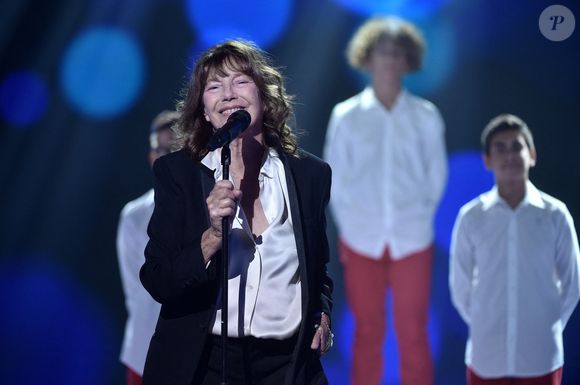 Exclusif - Jane Birkin - Enregistrement de l'émission "300 Choeurs chantent pour les Fêtes", qui sera diffusée le 24 décembre sur France 3, à Paris. Le 14 septembre 2020
© Tiziano Da Silva / Bestimage