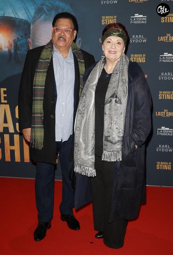 Fabienne Thibeault et son mari Christian Montagnac lors de la générale de "The Last Ship", le spectacle musical de Sting, à la Seine Musicale à Boulogne-Billancourt le 19 février 2026.

© Coadic Guirec / Bestimage