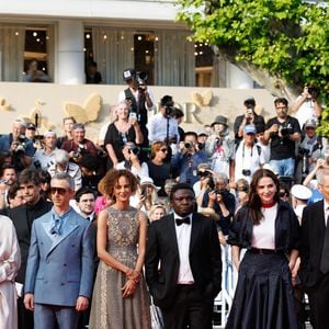 Halle Berry, Payal Kapadia, Jeremy Strong, Leïla Slimani, Dieudo Hamadi, Juliette Binoche, Hong Sang-soo, Alba Rohrwacher - Montée des marches de la cérémonie de clôture du 78ème Festival International du Film de Cannes, au Palais des Festivals à Cannes. Le 24 mai 2025
© Jacovides-Moreau / Bestimage
