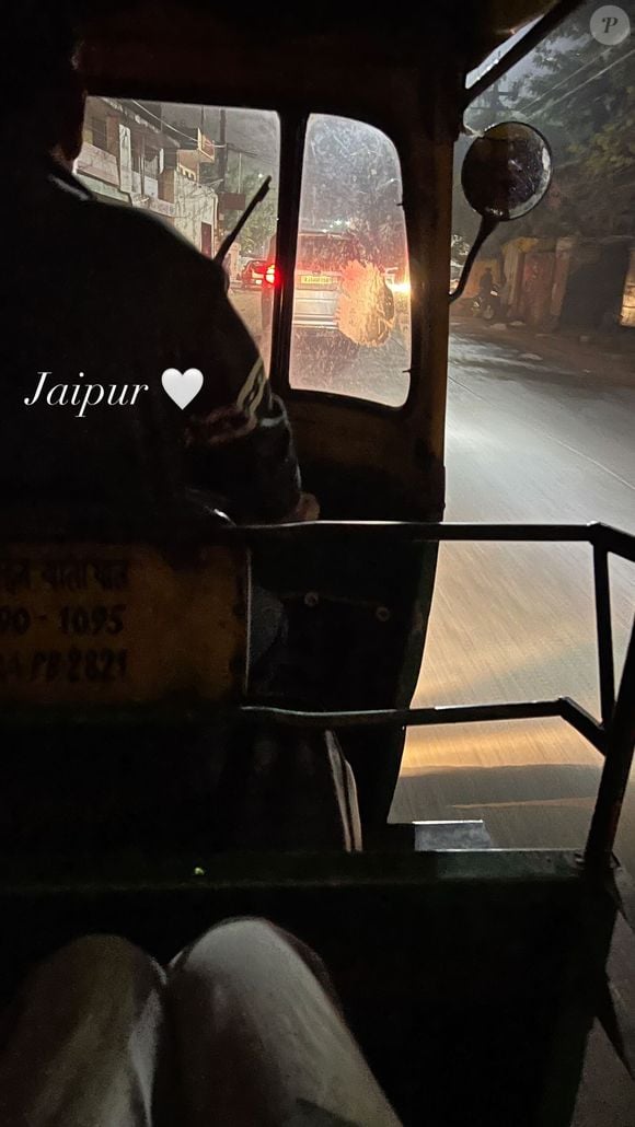 Jordane Crantelle à Jaipur en Inde