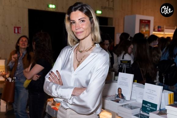 Alexandra Rosenfeld au Festival du Livre de Paris au Grand Palais éphémère à Paris, France, le 23 avril 2022. © Jack Tribeca/Bestimage