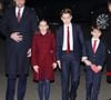 Leurs trois enfants, George, Charlotte et Louis étaient naturellement de la partie !

Le prince William, prince de Galles et duc de Cambridge (Le prince William, prince de Galles), le prince George (Le prince George de Galles), la princesse Charlotte (La princesse Charlotte de Galles) et le prince Louis (Le prince Louis de Galles) lors de la cérémonie de chants de Noël à l'abbaye de Westminster à Londres. © Alpha Press/Bestimage