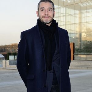 Ali Baddou arrivant à la présentation de la collection Louis Vuitton dans le cadre de la Fashion Week Paris Menswear Automne-Hiver 2016-2017 le 21 janvier 2016 à Paris, France. Photo by Aurore Marechal/ABACAPRESS.COM
