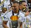 L’attaquant dit avoir été surpris par la culture et l’accueil des Espagnols.

Kylian Mbappé remporte sa première victoire avec le Real Madrid en finale de la Supercoupe de l'UEFA à Varsovie le 14 août 2024.

© Fabio Sasso/ZUMA Press Wire / Bestimage