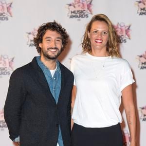 Laure Manaudou et Jérémy Frérot - Arrivées à la 17ème cérémonie des NRJ Music Awards 2015 au Palais des Festivals à Cannes, le 7 novembre 2015.