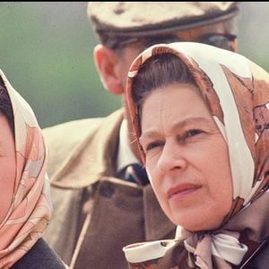 Archives - La princesse Margaret et la reine Elizabeth II
Crédit : DANIEL ANGELI / BESTIMAGE