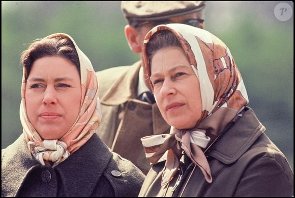 Archives - La princesse Margaret et la reine Elizabeth II
Crédit : DANIEL ANGELI / BESTIMAGE