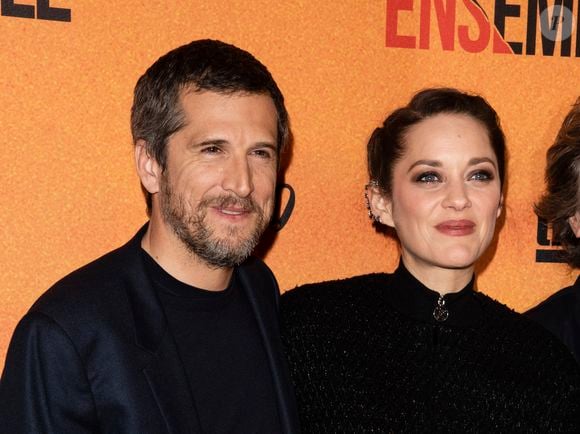 Guillaume Canet et sa compagne Marion Cotillard - Avant-première du film "Nous finirons ensemble" au Gaumont Opéra à Paris le 29 avril 2019. © Pierre Perusseau/Bestimage