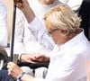 L'actrice avait déjà arboré ce nouvel accessoire lors d'un évènement organisé quelques semaines plus tôt
Muriel Robin en tribunes lors de la finale messieurs des Internationaux de France de Tennis de Roland Garros 2025 (jour 15), à Paris, France, le 8 juin 2025. © Cyril Moreau/Bestimage