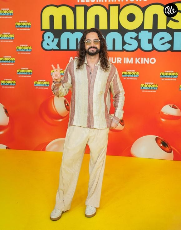Tom Kaulitz - Photocall de la première du film "Minions & Monster" à Munich, le 28 juin 2026. 

Photo : Action Press / Bestimage