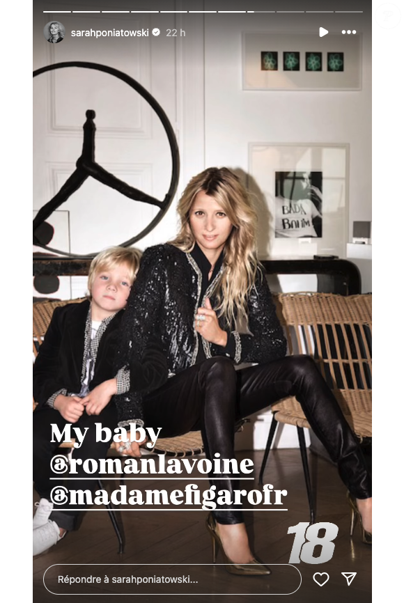 L’ex de Marc Lavoine a partagé de nombreuses photos de son garçon à travers les années

Sarah Poniatowski célèbre les 18 ans de son fils Roman Lavoine sur Instagram.