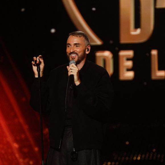 Exclusif - Christophe Willem - Enregistrement de l'émission "Les disques d'or de l'année" au Dôme de Paris, présentée par E.Gossuin et diffusée le 24 décembre à 21h10 sur M6
© Christophe Clovis / Bestimage