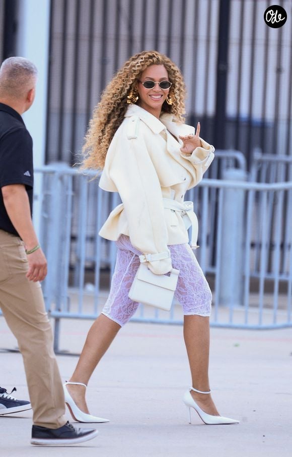 Beyonce quitte le MetLife Stadium à New York.

© Bestimage