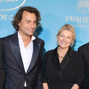 Bertrand Chameroy et Anne-Elisabeth Lemoine au photocall du dîner d'ouverture du 77ème Festival International du Film de Cannes, au Carlton, le 14 mai 2024.

© Borde-Jacovides-Moreau / Bestimage
