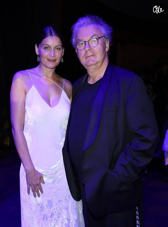 Laetitia Casta, présidente du jury, Dominique Besnehard - Cérémonie de clôture de la 16ème édition du festival du film francophone (FFA) de Angoulême le 27 aout 2023. © Coadic Guirec/Bestimage