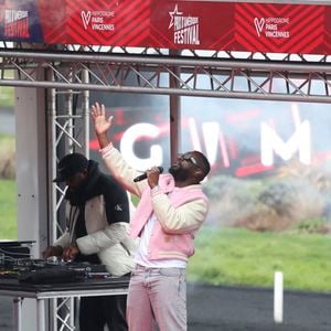 Show de de Gims lors du 105ème Prix d'Amérique à l'Hippodrome de Vincennes le 25 janvier 2026. © Michael Baucher/PsnewZ/Bestimage