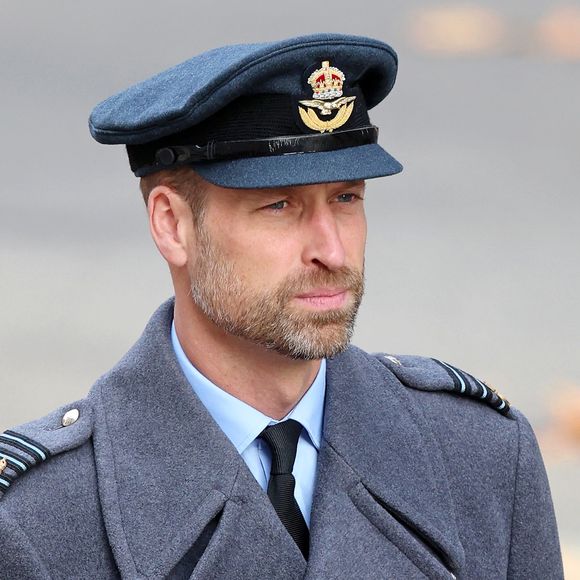 Le prince William, prince de Galles - Cérémonie du dimanche du Souvenir au Cénotaphe à Londres, le 9 novembre 2025. Photo par Julien Burton / Bestimage