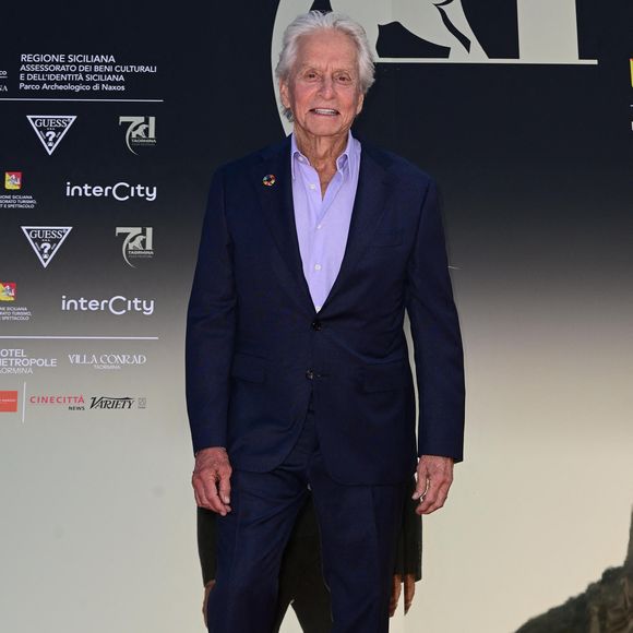 Michael Douglas - Arrivées à la cérémonie d'ouverture du 71ème festival du film de Taormina  le 10 juin 2025. SGP / BESTIMAGE