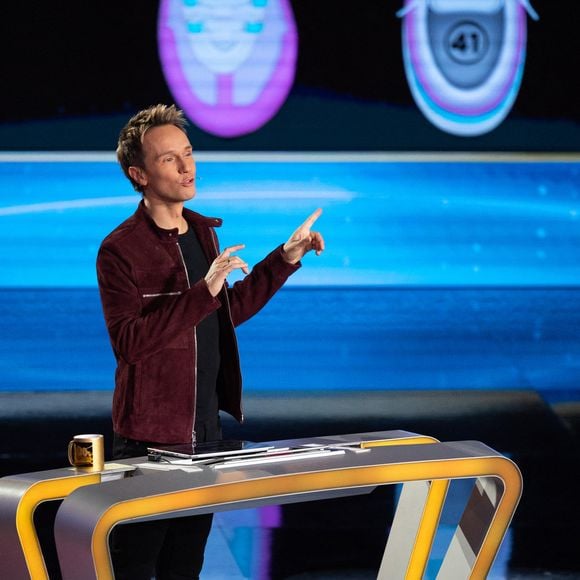 Exclusif - Cyril Féraud lors de l'enregistrement de l'émission "100% Logique", présentée par C.Féraud et diffusée le 7 mars 2026 sur France 2, à Saint Denis, France, le 26 novembre 2025. © Jeremy Melloul/Bestimage