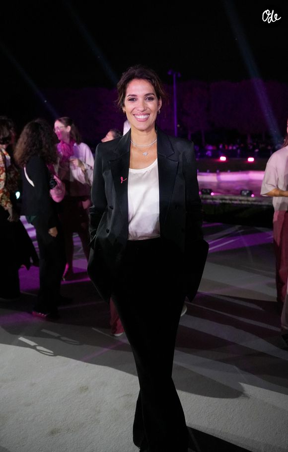 Laurie Cholewa - Soirée de lancement d’Octobre rose 2026 au pied de la Tour Eiffel, sur le Champ-de-Mars à Paris le 30 septembre 2026. 

© Anne-Sophie Guebey/Bestimage