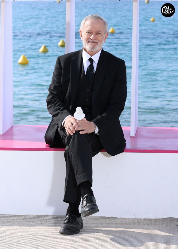 Francis Huster - Photocall de la série "Zodiaque" lors de la 9ème édition du festival "CanneSeries" à Cannes, le 28 avril 2026.
© Denis Guignebourg/Bestimage