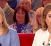Exclusif - Louma Salamé et Léa Salamé lors de l'enregistrement de l'émission Vivement dimanche au studio Rive gauche, présentée par M.Drucker, diffusée sur France 3 le 21 juin 2026, à Paris, France, le 20 mai 2026. © Guillaume Gaffiot/Bestimage