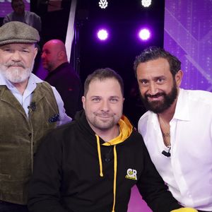 Exclusif - Philippe Etchebest, Christophe Ubeda, Cyril Hanouna sur le plateau de l'émission "Tout Beau, Tout N9uf - TBT9" présentée par C.Hanouna, et diffusée en direct sur W9, Paris, France, le 13 janvier 2026. © Jack Tribeca / Bestimage