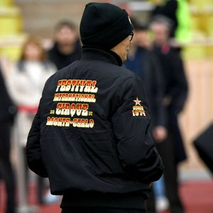 La princesse Stéphanie de Monaco lors de la sixième édition de la Fight Aids Cup, un match de football caritatif au stade Louis II à Monaco, le 25 janvier 2026© Bruno Bebert / Bestimage