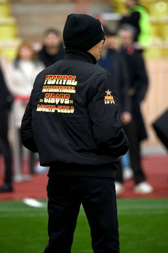 La princesse Stéphanie de Monaco lors de la sixième édition de la Fight Aids Cup, un match de football caritatif au stade Louis II à Monaco, le 25 janvier 2026© Bruno Bebert / Bestimage
