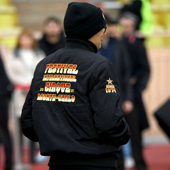 La princesse Stéphanie de Monaco lors de la sixième édition de la Fight Aids Cup, un match de football caritatif au stade Louis II à Monaco, le 25 janvier 2026© Bruno Bebert / Bestimage