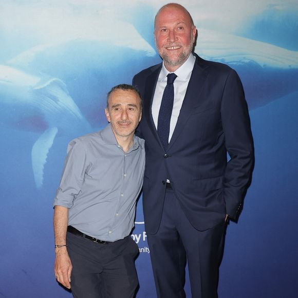Elie Semoun et François Damiens - Photocall du Gala de charité pour l'Océan de la Maud Fontenoy Foundation dédiée à l’éducation à l’environnement et à la sauvegarde de nos mers et océans à l'Hôtel Meurice à Paris le 16 juin 2026. © Coadic Guirec/Bestimage