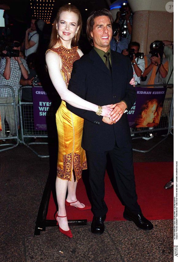 Archives - Nicole Kidman et Tom Cruise - Première du film "Eyes wide shut" à Londres au Warner Village @ALPHA AGENCY / BESTIMAGE