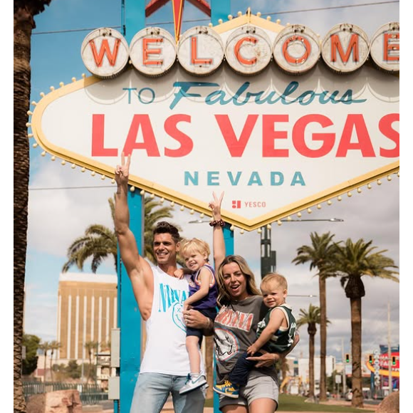 Hillary Danderosieren et son mari Giovanni sur Instagram.