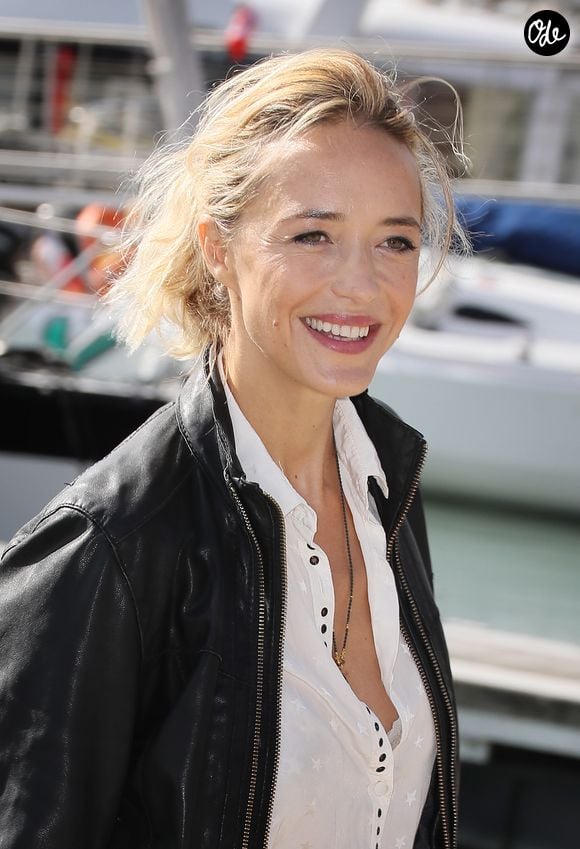 Hélène de Fougerolles - Photocall du téléfilm "Mention Particulière" lors de la 19ème édition du Festival de la Fiction TV de la Rochelle, France, le 14 septembre 2017. © Patrick Bernard/Bestimage