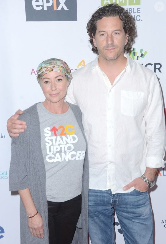 Shannen Doherty et son époux Kurt Iswarienko au Walt Disney Concert Hall à Los Angeles le  09/09/2016 © Alpha Agency Bestimage