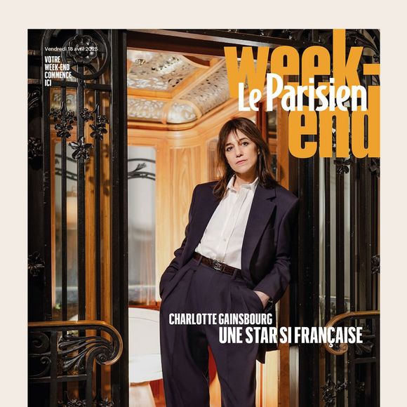 Une drôle de confidence faite par Charlotte Gainsbourg au "Parisien week-end"

Charlotte Gainsbourg en couverture du "Parisien week-end", numéro du 18 avril 2025.