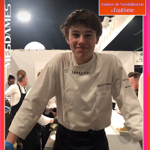 On apprend notamment qu'il est en école de cuisine. 

Maïtena Biraben, maman de deux fils.