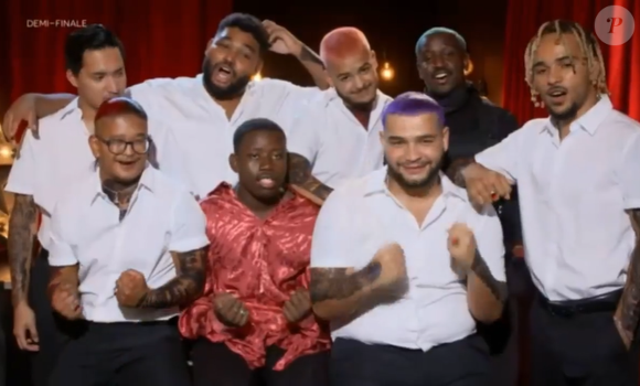 Les membres du groupe Sancho dans "Incroyable Talent" sur M6