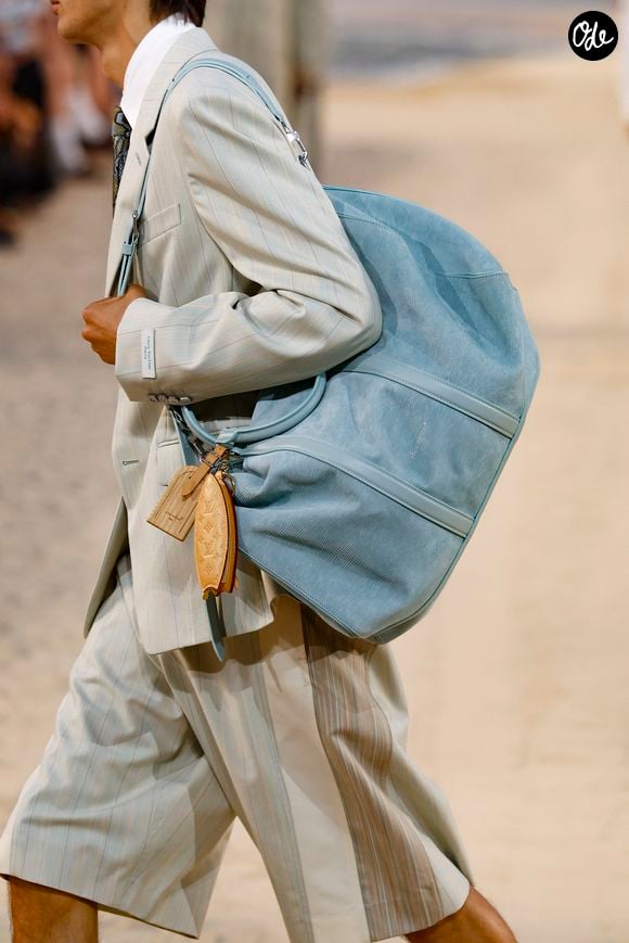 Défilé de mode Louis Vuitton Prêt à Porter Collection Homme Printemps/Été 2027 lors de la Fashion Week de Paris, à la Cité Internationale Universitaire de Paris, France, le 23 juin 2026. © Bestimage