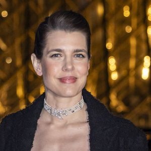 Charlotte Casiraghi - Photo Call du « Le Grand Diner du Louvre « lors de la Fashion Week  à Paris le 5 mars 2025. © Olivier Borde /Bestimage