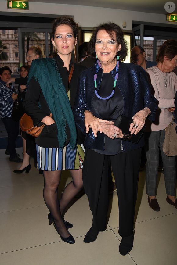 Claudia Cardinale et Claudia Squitieri à la première de "Rudy Valentino" à Rome, le 23 mai 2018.

Photo : SGP / Bestimage