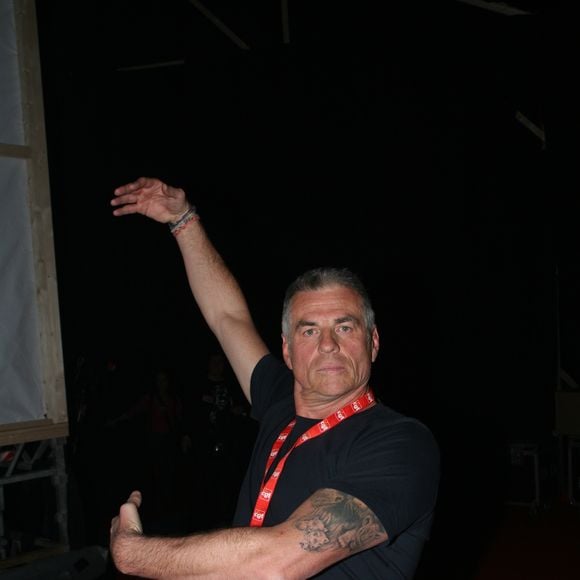 Exclusif - Bruno Gaccio lors du concert de soutien à la CGT au cirque Phénix à Paris, le 22 janvier 2020.
© JLPPA/Bestimage