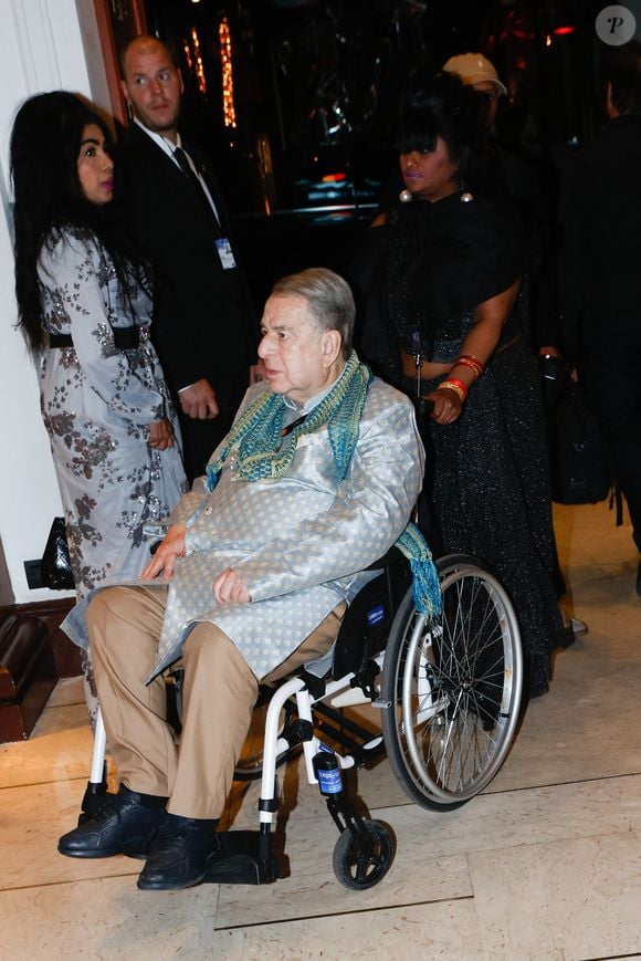 Paul-Loup Sulitzer à l'hôtel Majestic Barrière à Cannes pendant le 76ème festival international du film le 22 mai 2023.
© Christophe Clovis / Bestimage