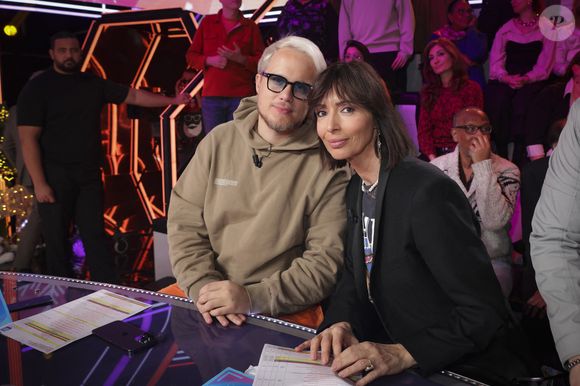 Exclusif - Guillaume Genton, Géraldine Maillet sur le plateau de l'émission "Touche pas à mon poste" (TPMP) diffusée en direct sur C8 le 19 décembre 2024 

© Jack Tribeca / Bestimage