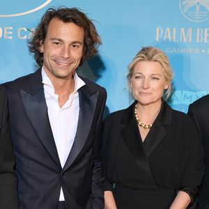 Bertrand Chameroy, Anne-Elisabeth Lemoine - Photocall du dîner d'ouverture du 77ème Festival International du Film de Cannes, au Carlton. Le 14 mai 2024
© Borde-Jacovides-Moreau / Bestimage