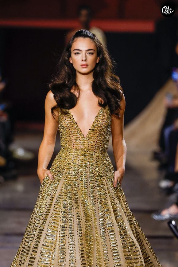Deva Cassel - Défilé Elie Saab, Collection Haute Couture Printemps/Eté 2026 lors de la Fashion Week de Paris (PFW) au Musée Rodin, à Paris, France, le 28 janvier 2026. © Bestimage