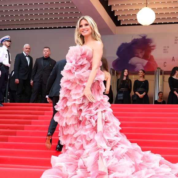 Heidi Klum - Montée des marches du film « Partir un jour » pour la cérémonie d’ouverture du 78ème Festival International du Film de Cannes, au Palais des Festivals à Cannes. Le 13 mai 2025
© Jacovides-Moreau / Bestimage